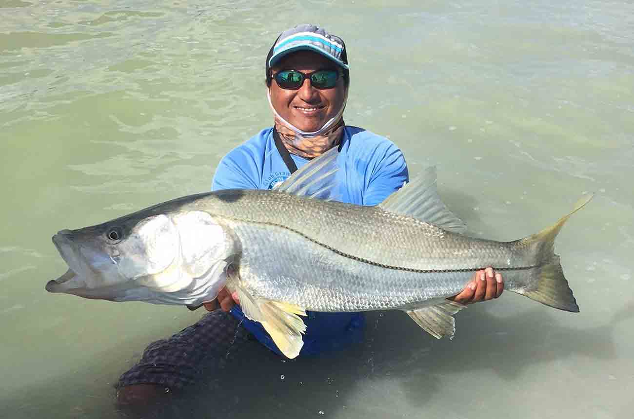 Giant Winter Snook Ascension By Mexico Fly Fishing Lodge